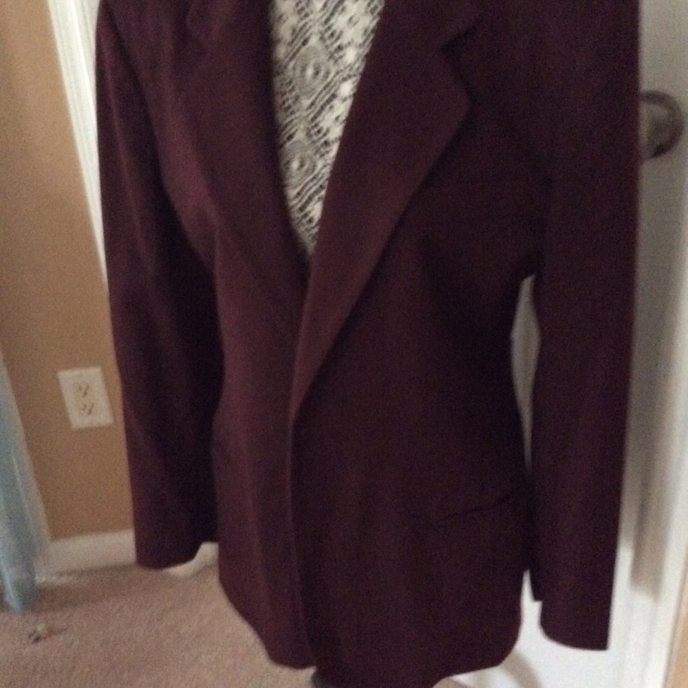 EUC ESPRIT Cashmere Blend Blazer, Sz 9-10